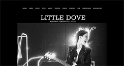 Desktop Screenshot of littledoveband.com